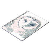 Funky Owl Portrait Notitieboek (Linkerzijde)