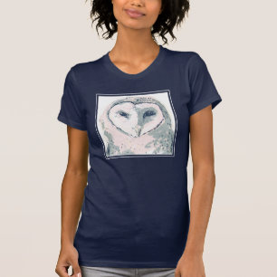 Funky Owl Portrait T-shirt