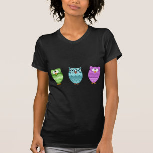 funky owls t-shirt