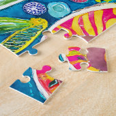 Funky paardenbloemen puzzel (Zijkant)