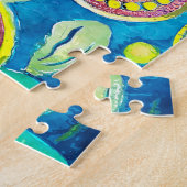 Funky paardenbloemen puzzel (Zijkant)