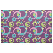 Funky Paarse cirkels stof (Fat Quarter)