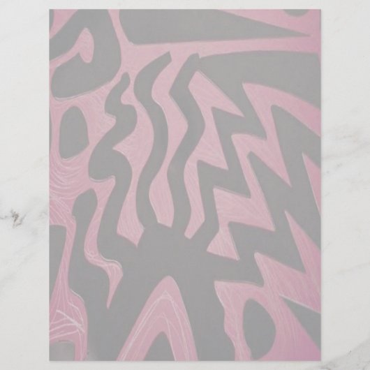 Funky Paarse Flyer (Achterkant)