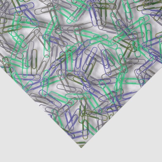Funky Paperclips Tissuepapier (Detail)