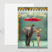 Funky  Party Girl 40th Birthday (Voorkant / Achterkant)