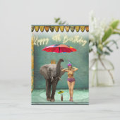 Funky  Party Girl 40th Birthday (Staand voorkant)