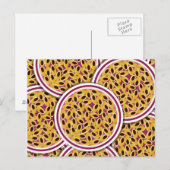 Funky Passion fruit Briefkaart (Voorkant / Achterkant)