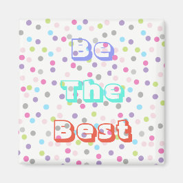 Funky pastelkleuren zijn de beste cirkelmagneet magneet