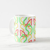 Funky pattern mug koffiemok (Voorkant links)