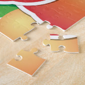 Funky peach legpuzzel (Zijkant)