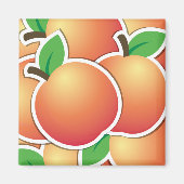 Funky peach magneet (Voorkant)