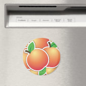 Funky peach magneet (Insitu (Vaatwasser))