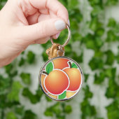 Funky peach sleutelhanger (Hand)