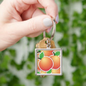 Funky peach sleutelhanger (Hand)