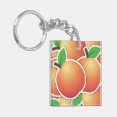 Funky peach sleutelhanger (Voorkant Links)