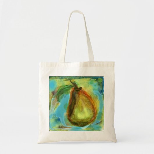 Funky Pear Shopping Bag Tote Bag (Voorkant)