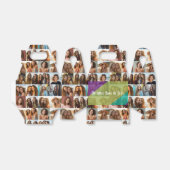 Funky Photo Collage - Voeg maximaal 16 foto's toe Bedankdoosjes (Uitgevouwen)