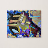 Funky Piano Legpuzzel (Horizontaal)