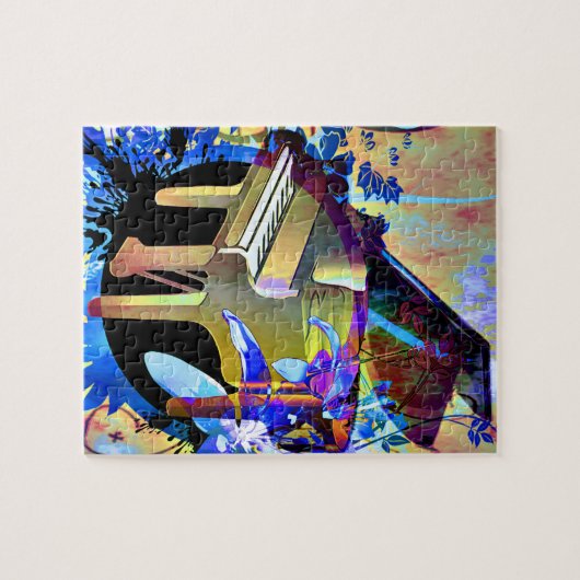 Funky Piano Legpuzzel (Horizontaal)