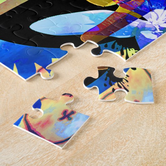 Funky Piano Legpuzzel (Zijkant)