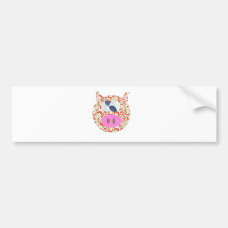 Funky Pig Bumpersticker