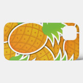 Funky pineappel Case-Mate iPhone case (Achterkant (horizontaal))