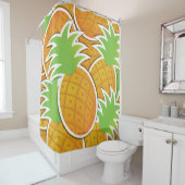Funky pineappel douchegordijn (In situ)