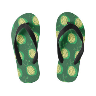 Funky pineappel kinder teenslippers