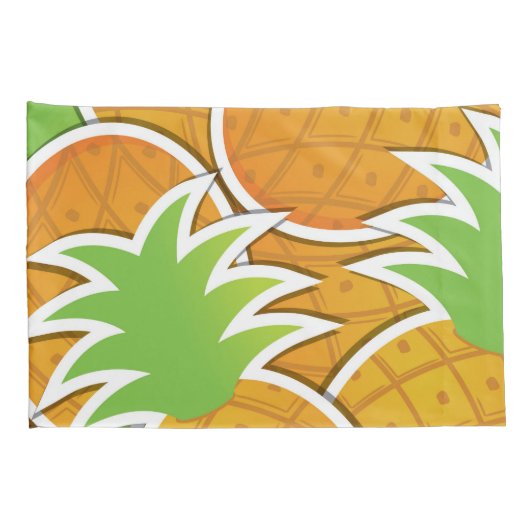 Funky pineappel kussensloop (Achterkant-Rechts)