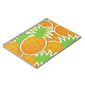 Funky pineappel notitieboek (Linkerzijde)