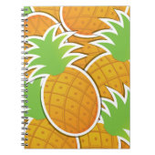 Funky pineappel notitieboek (Voorkant)