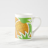 Funky pineappel porselein kop (Rechts)