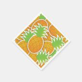 Funky pineappel servet (Hoek)