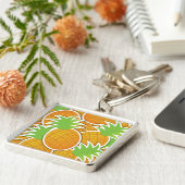 Funky pineappel sleutelhanger (Zijkant)