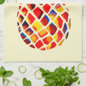 Funky pineappel theedoek (Gevouwen)