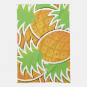 Funky pineappel theedoek (Verticaal)