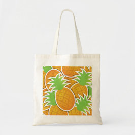 Funky pineappel tote bag