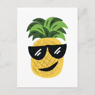 Funky Pineapple Briefkaart