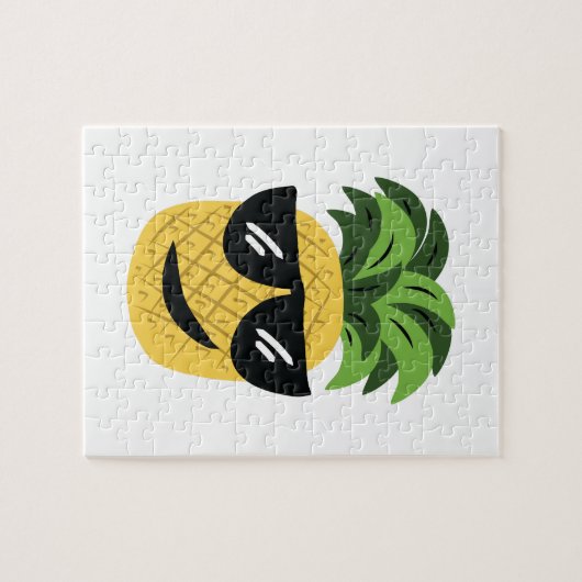 Funky Pineapple Legpuzzel (Horizontaal)