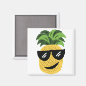 Funky Pineapple Magneet (Voorkant / Achterkant)