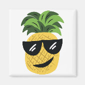 Funky Pineapple Magneet (Voorkant)