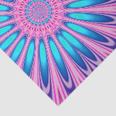 Funky Pink Blue Groovy Tissuepapier (Detail)