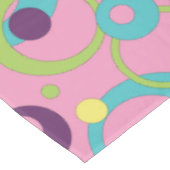 Funky Pink Circles Tafelkleed (Gekanteld)