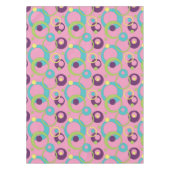 Funky Pink Circles Tafelkleed (Voorkant)