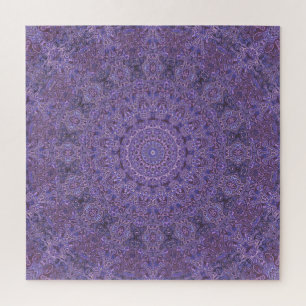 Funky Pink en Paarse Mandala Legpuzzel