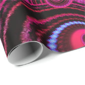 Funky Pink en Turquoise Swirl Pattern Cadeaupapier (Rol Hoek)