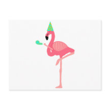 Funky Pink Flamingo Dragen Party Pet