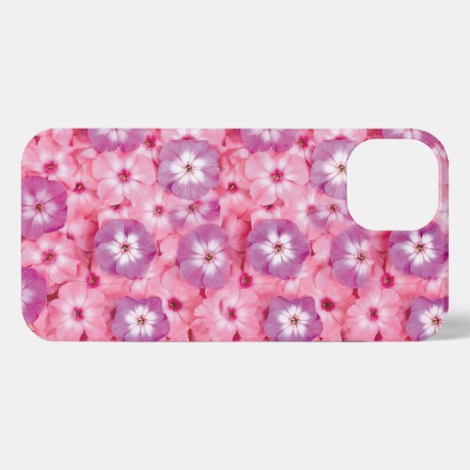 Funky Pink Flower iPhone Hoesje (Achterkant horizontaal)