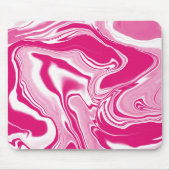 Funky Pink Swirl Tie Dye Muismat (Voorkant)