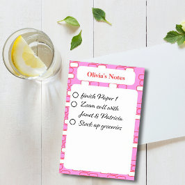 Funky Pink To Do List Post-it® Notes